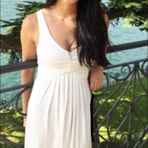 Tart off white maxi dress